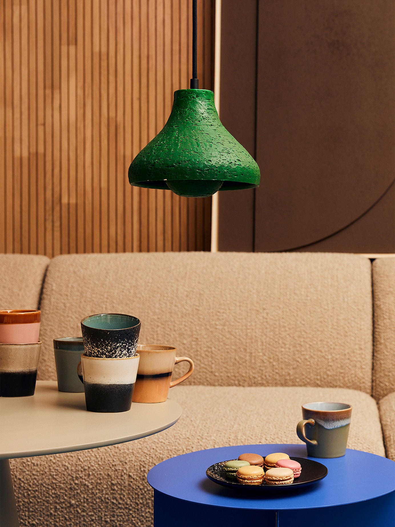 70s ceramics - Kaffee Becher Oberon (6er-Set)