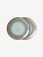 70s ceramics - Teller Mineral (2er-Set)