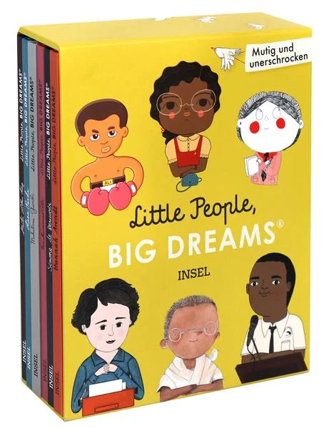 Little People, Big Dreams, BOX, 6 Bücher