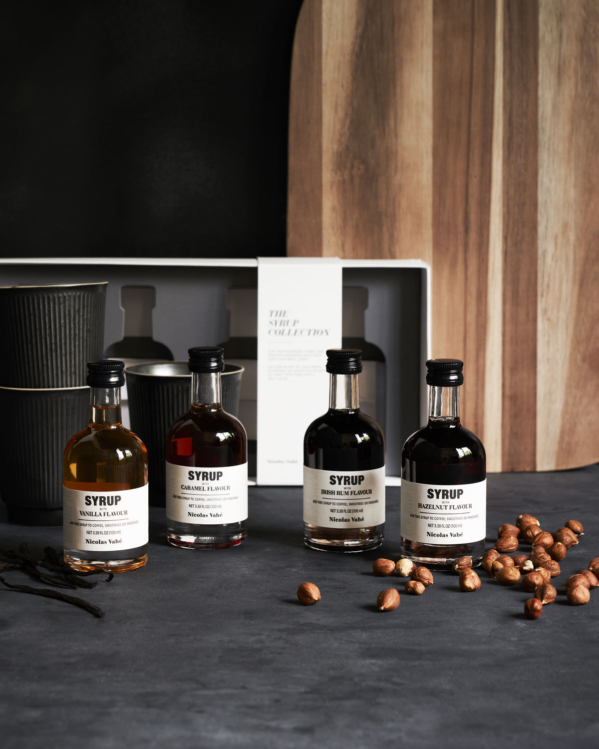 Geschenkbox - The syrup collection 4 x 10 cl.
