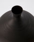Vase Reena in schwarz-braun