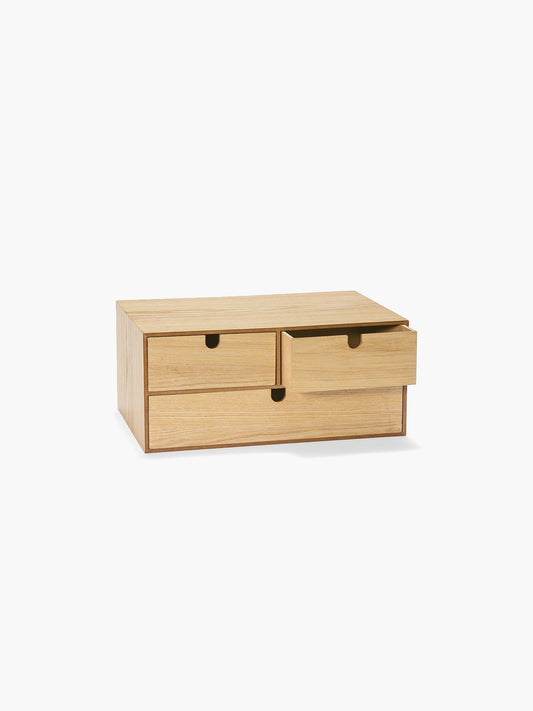 Schreibtisch-Organizer aus Holz